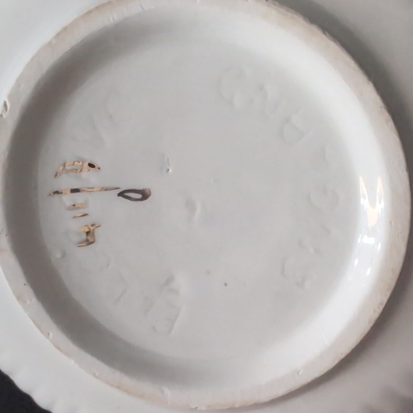 VTG,Ellegreve Wood & Sons of England Blue Floral Ironstone Teapot. - Picture 10 of 11